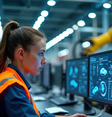 Digital engineering manufacturing environment