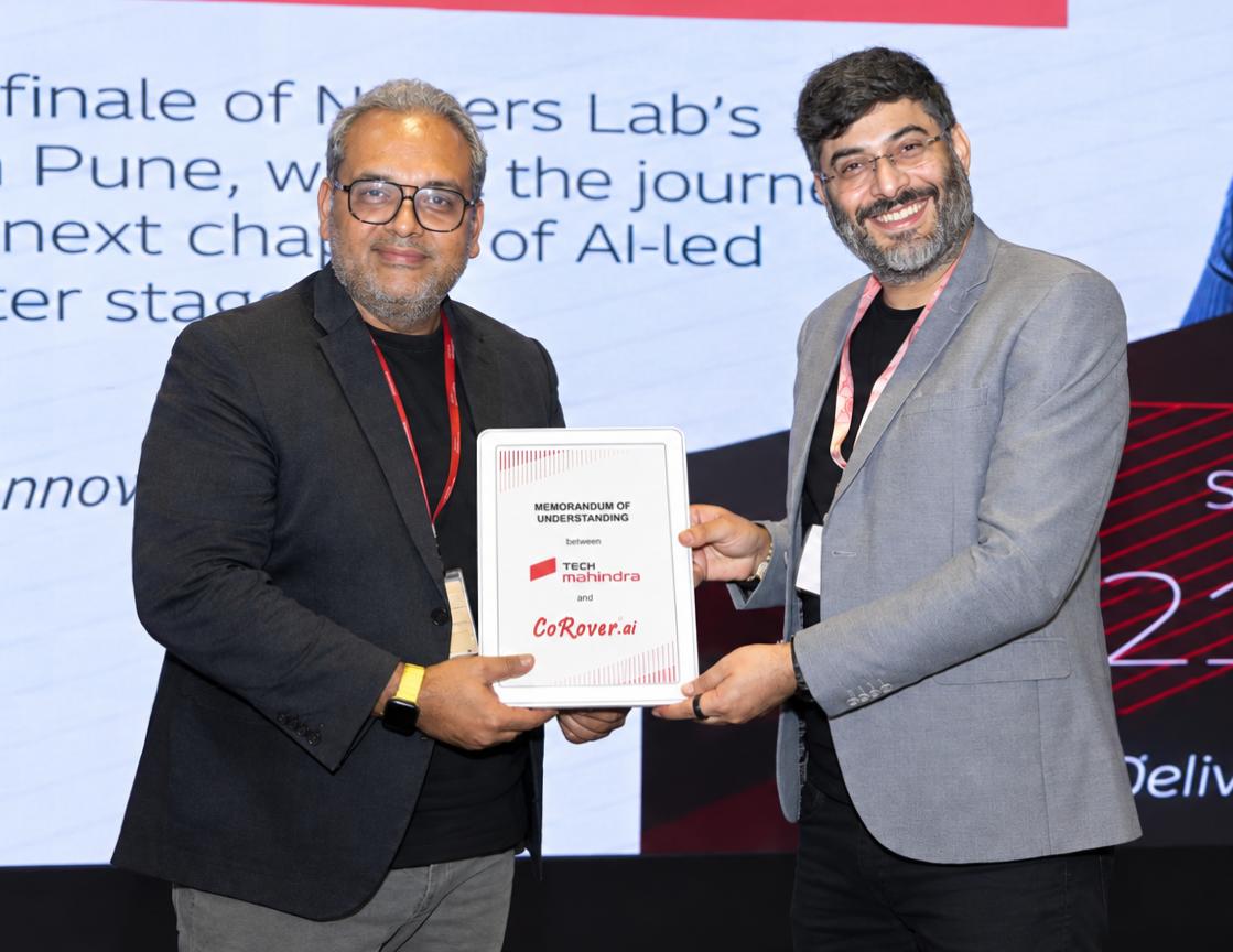 techm-coroverai-image.jpg CoRover.ai, Tech Mahindra Partner to Accelerate India-Origin AI Solutions for Global Markets