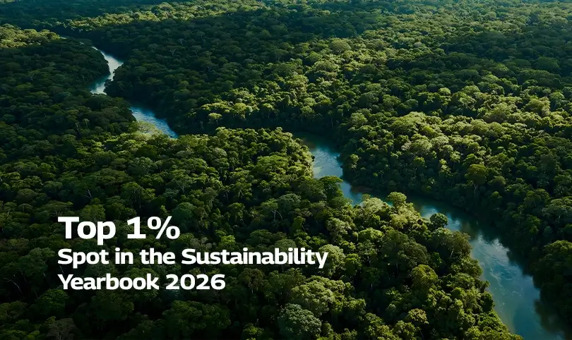 Aerial forest: Top 1% Sustainability Yearbook